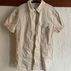 Arcteryx beige Button up